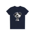 T-shirt Dog graphic 0055 - Navy