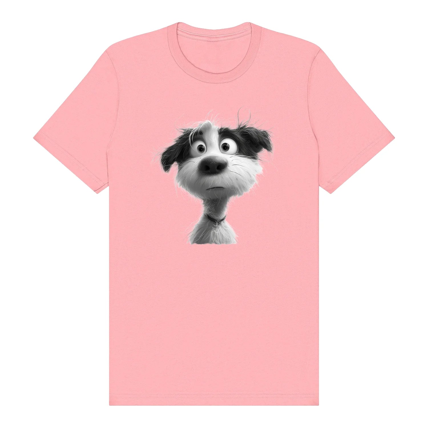 T-shirt Dog graphic 0055 - Pink