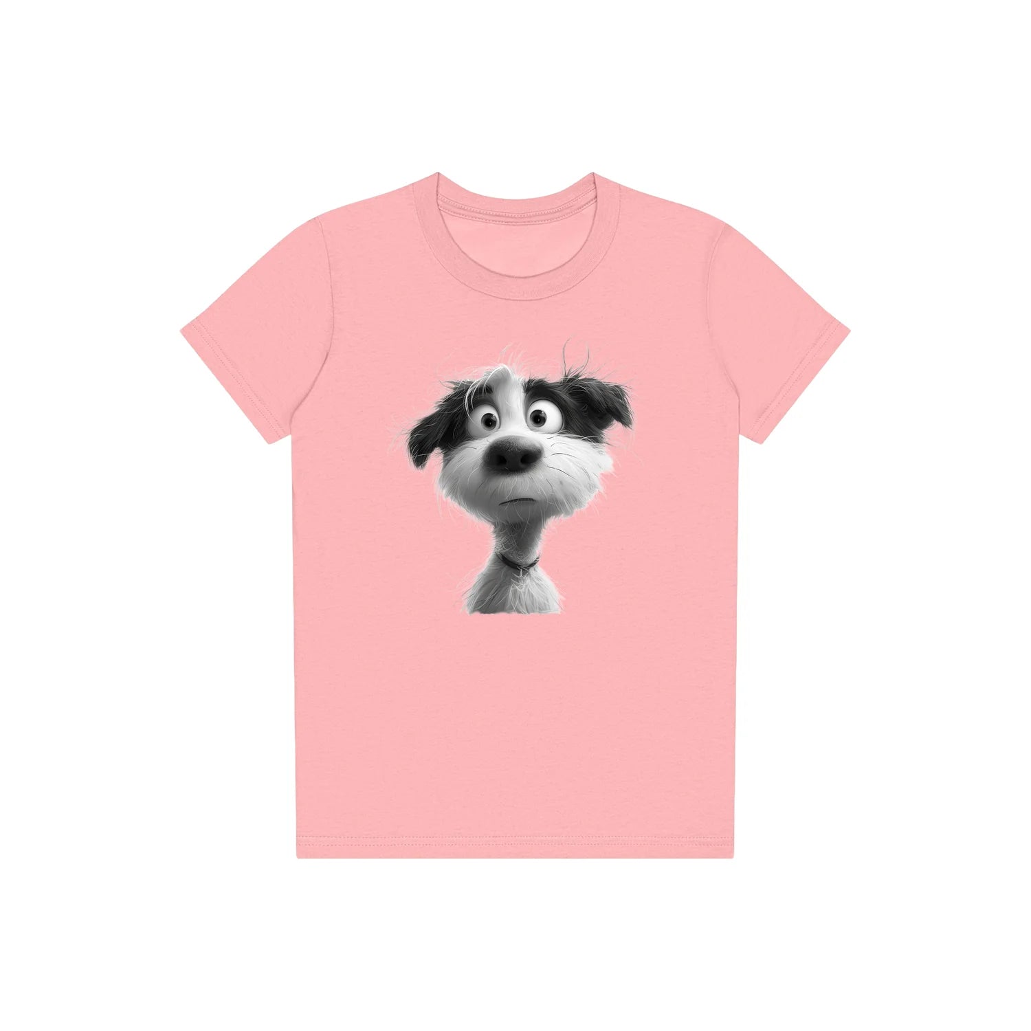 T-shirt Dog graphic 0055 - Pink