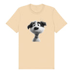 T-shirt Dog graphic 0055 - Soft Cream