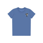 T-shirt Dog graphic 0056 - Columbia Blue