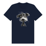 T-shirt Dog graphic 0056 - Navy