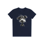 T-shirt Dog graphic 0056 - Navy