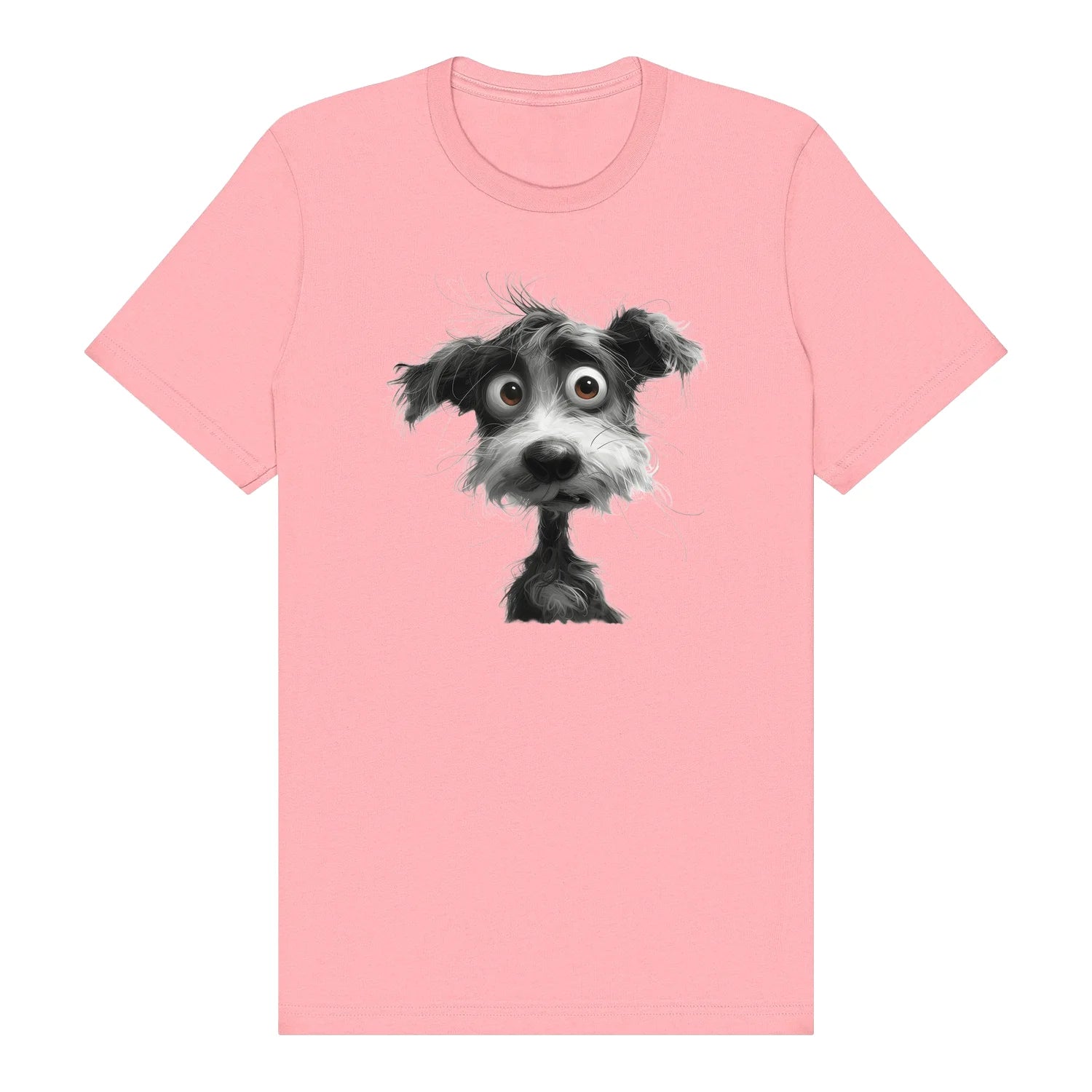 T-shirt Dog graphic 0056 - Pink