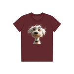 T-shirt Dog graphic 0057 - Maroon