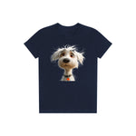 T-shirt Dog graphic 0057 - Navy