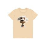 T-shirt Dog graphic 0057 - Soft Cream