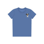 T-shirt Dog graphic 0058 - Columbia Blue