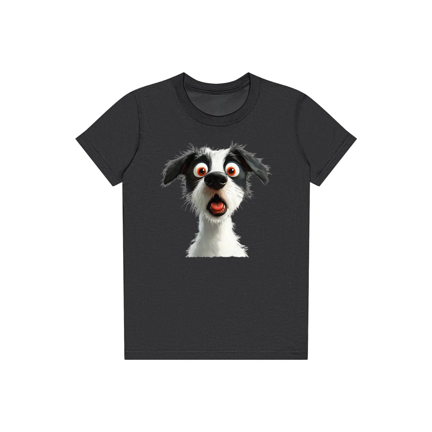 T-shirt Dog graphic 0058 - Dark Grey