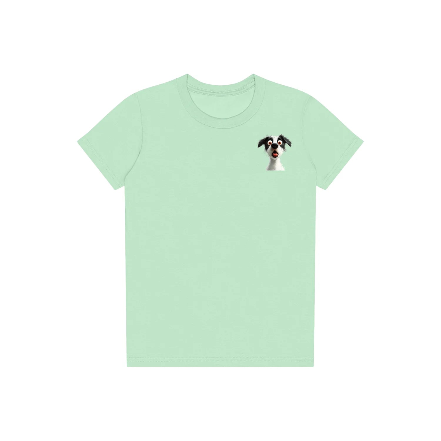 T-shirt Dog graphic 0058 - Mint