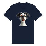 T-shirt Dog graphic 0058 - Navy
