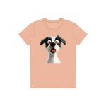 T-shirt Dog graphic 0058 - Peach