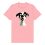 T-shirt Dog graphic 0058 - Pink