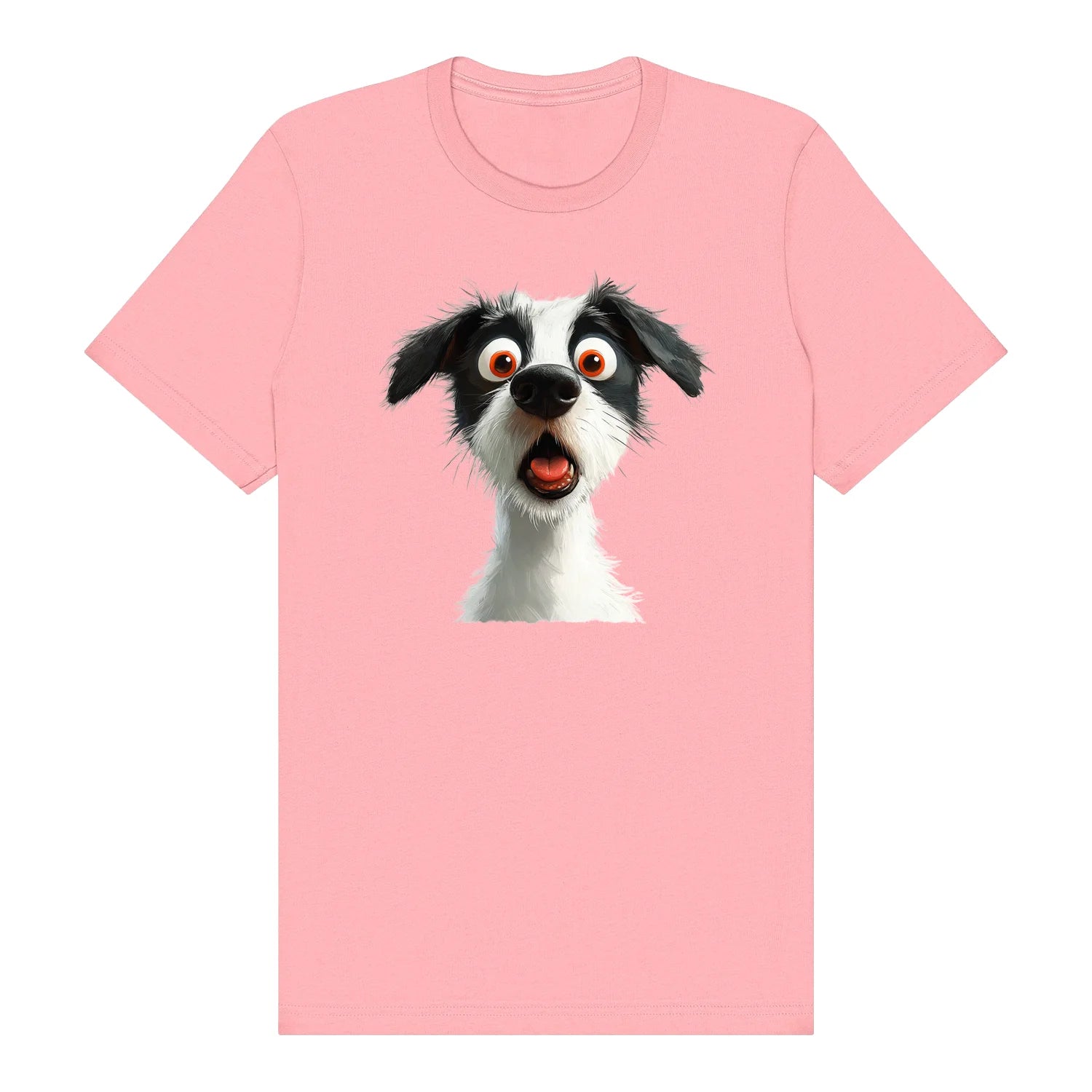 T-shirt Dog graphic 0058 - Pink