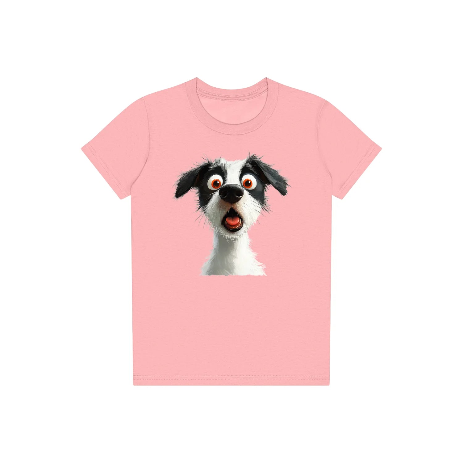 T-shirt Dog graphic 0058 - Pink