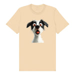 T-shirt Dog graphic 0058 - Soft Cream