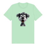 T-shirt Dog graphic 0059 - Mint