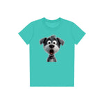 T-shirt Dog graphic 0059 - Teal