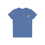 T-shirt Dog graphic 0060 - Columbia Blue