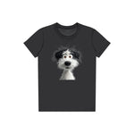 T-shirt Dog graphic 0060 - Dark Grey