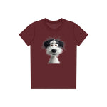 T-shirt Dog graphic 0060 - Maroon