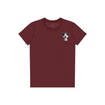 T-shirt Dog graphic 0060 - Maroon