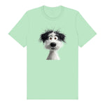 T-shirt Dog graphic 0060 - Mint