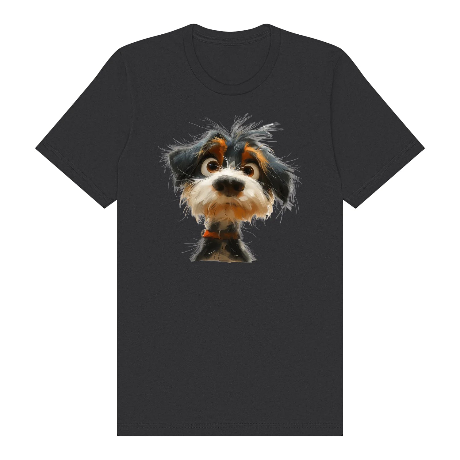 T-shirt Dog graphic 0061 - Dark Grey
