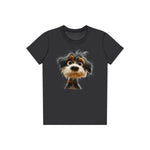 T-shirt Dog graphic 0061 - Dark Grey