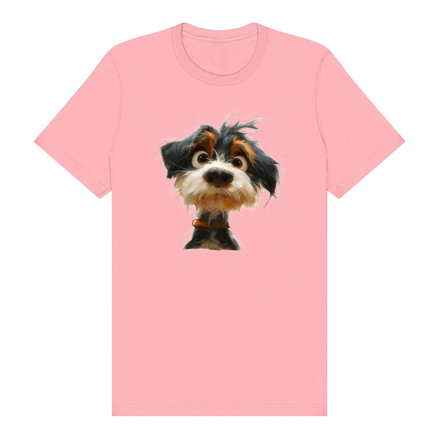 T-shirt Dog graphic 0061 - Pink