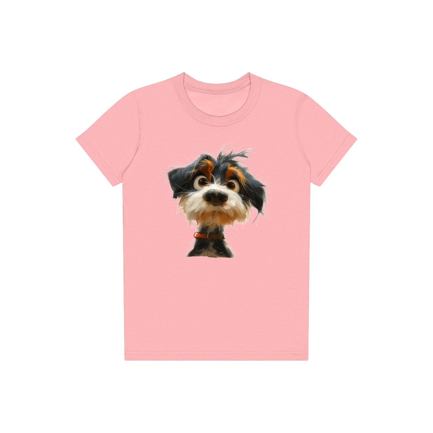 T-shirt Dog graphic 0061 - Pink