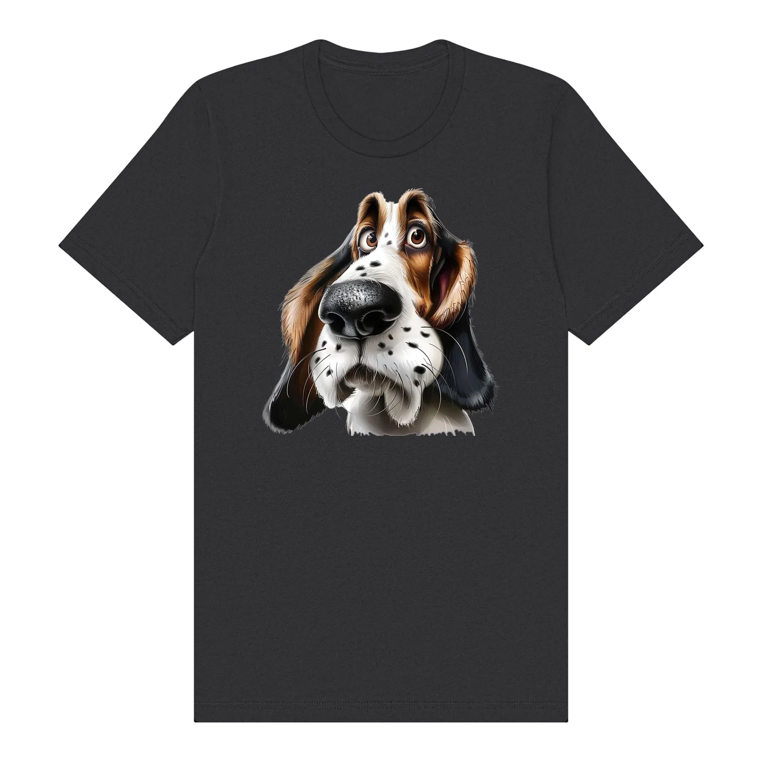 T-shirt Dog graphic 0062 - Dark Grey