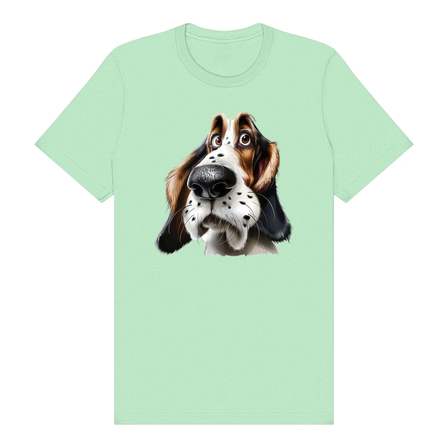 T-shirt Dog graphic 0062 - Mint