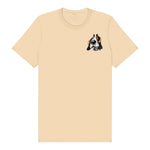 T-shirt Dog graphic 0062 - Soft Cream