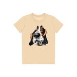 T-shirt Dog graphic 0062 - Soft Cream