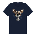 T-shirt Dog graphic 0063 - Navy