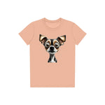 T-shirt Dog graphic 0063 - Peach