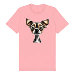 T-shirt Dog graphic 0063 - Pink