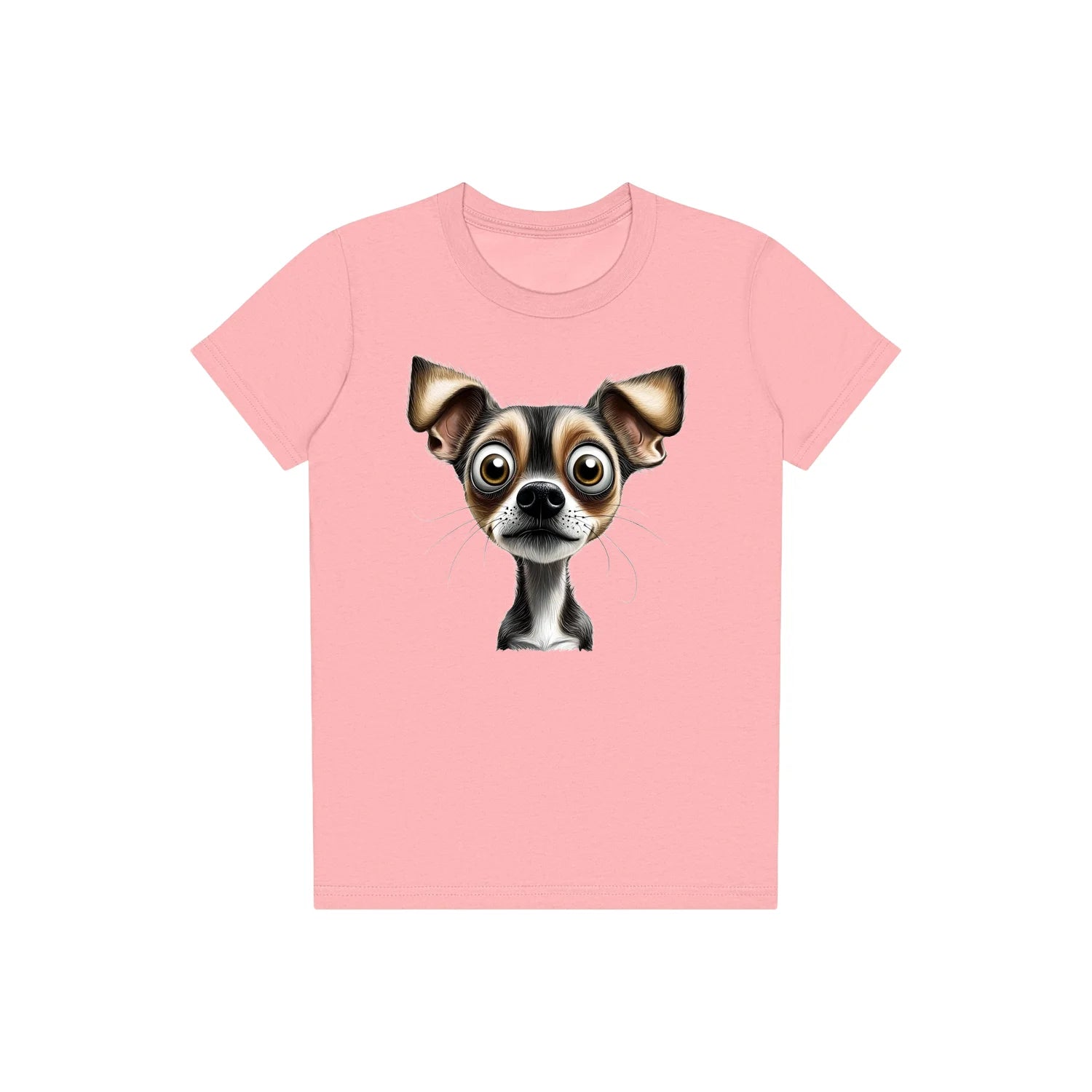 T-shirt Dog graphic 0063 - Pink
