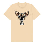 T-shirt Dog graphic 0063 - Soft Cream