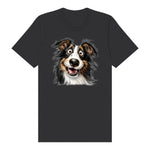 T-shirt Dog graphic 0064 - Dark Grey