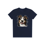 T-shirt Dog graphic 0064 - Navy
