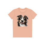 T-shirt Dog graphic 0064 - Peach