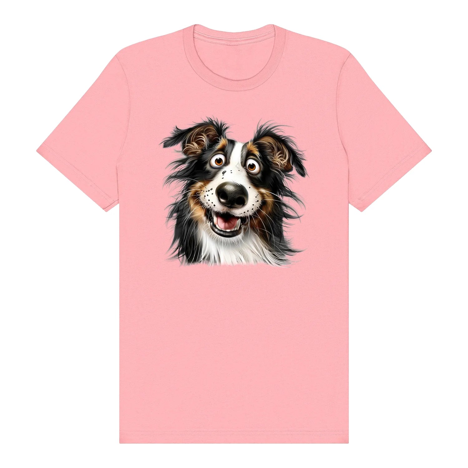 T-shirt Dog graphic 0064 - Pink