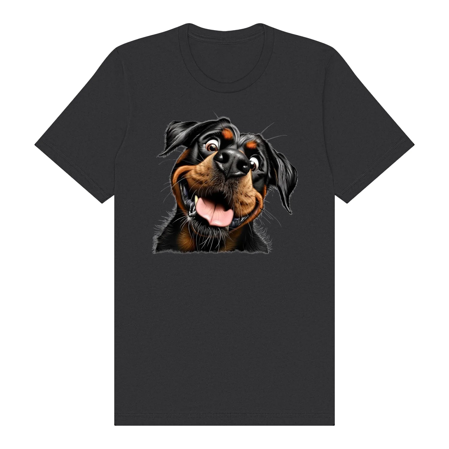 T-shirt Dog graphic 0065 - Dark Grey