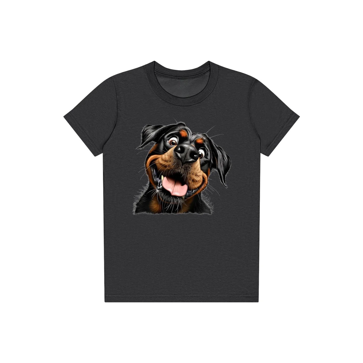 T-shirt Dog graphic 0065 - Dark Grey