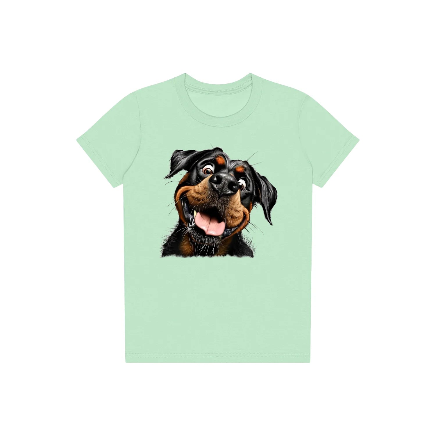 T-shirt Dog graphic 0065 - Mint