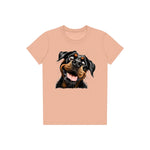 T-shirt Dog graphic 0065 - Peach