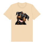 T-shirt Dog graphic 0065 - Soft Cream