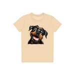 T-shirt Dog graphic 0065 - Soft Cream